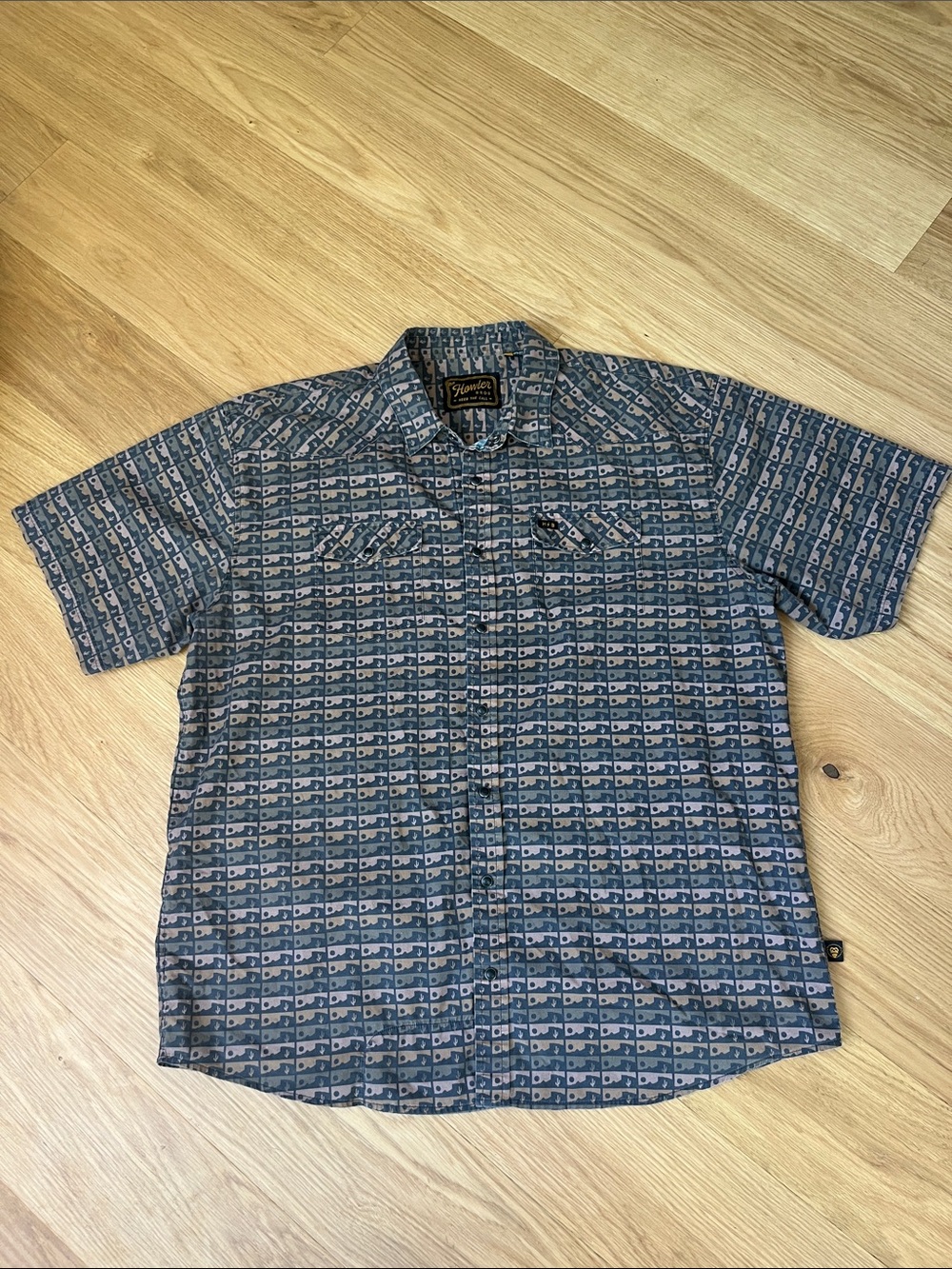 Howler Bros Men's H Bar B Snap-shirt-Arroyos size XXL
